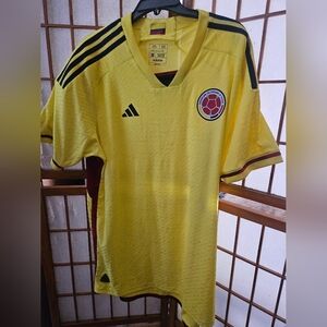 Brand New Without Tags Adidas Colombia Home Jersey Size 2XL